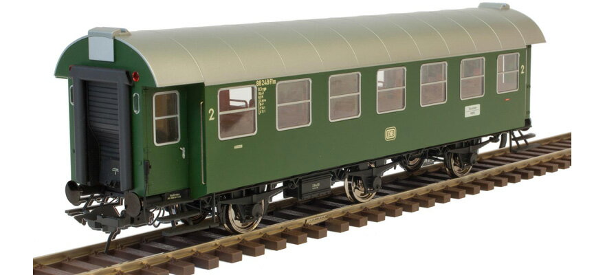 0ゲージ 鉄道模型 客車 Lenz レンズ DB 改造客車 B3yge 2等 Era IV Conversion car type B3yge 2nd class of the DB epoch IV DC
