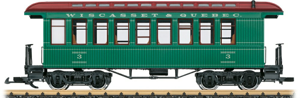 LGB 36813WW & FRy passenger cars Gゲージ 客車DCUSA 外国鉄道模型