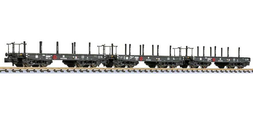 Nゲージ 鉄道模型 貨車 Liliput リリパット DR SSy 65 50 Era III 3 pcs. Set heavy goods wagons DC