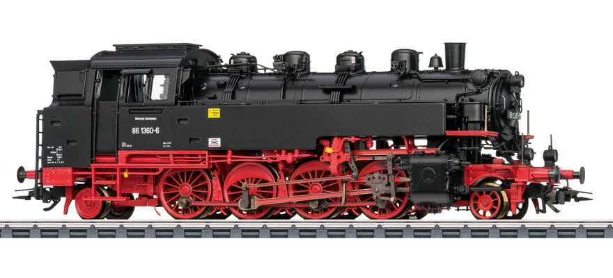 HOゲージ 鉄道模型 メルクリン Maerklin DR DDR BR 86.0 8 Era IV Steam locomotive BR 86.0 8 DDR Era IV AC Motorola