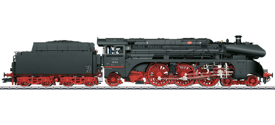 I������ Ŵƻ�Ϸ� �������ؼ� Maerklin ��륯��� GDR Express steam locomotive 18 314 Epoch III DC Digital Decoder mfx