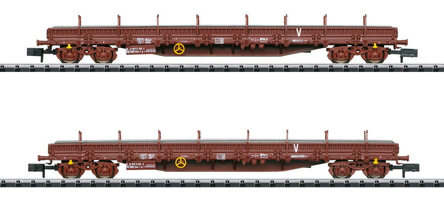 N������ Ŵƻ�Ϸ� �߼� �ߥ˥ȥ�å��� Minitrix SNCF Uas�� ������֥��å� Era VI Freight wagon set SNCF DC