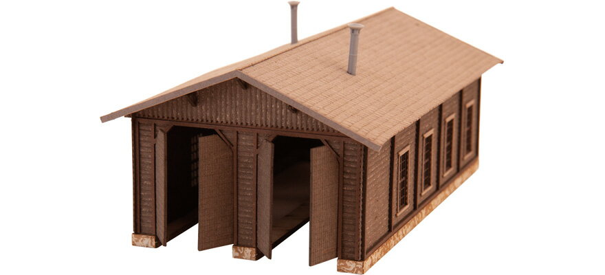 Nゲージ 建物 ノッホ Noch Berguen Elocomotive shed