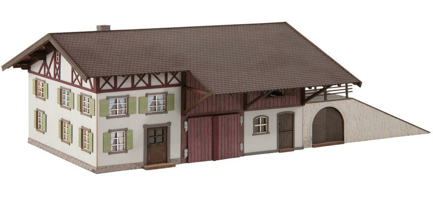 HOゲージ 鉄道模型 Noch ノッホ Farm Laser Cut Kit