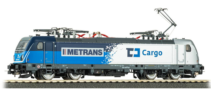 HOゲージ 鉄道模型 ピコ Piko Metrans BR 388 Era VI Sound Electric locomotive BR 388 Metrans Cargo AC mfx