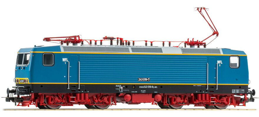 HOゲージ 鉄道模型 Piko ピコ WFL electric locomotive 243 019 Era VI sound DC Digital Decoder DCC