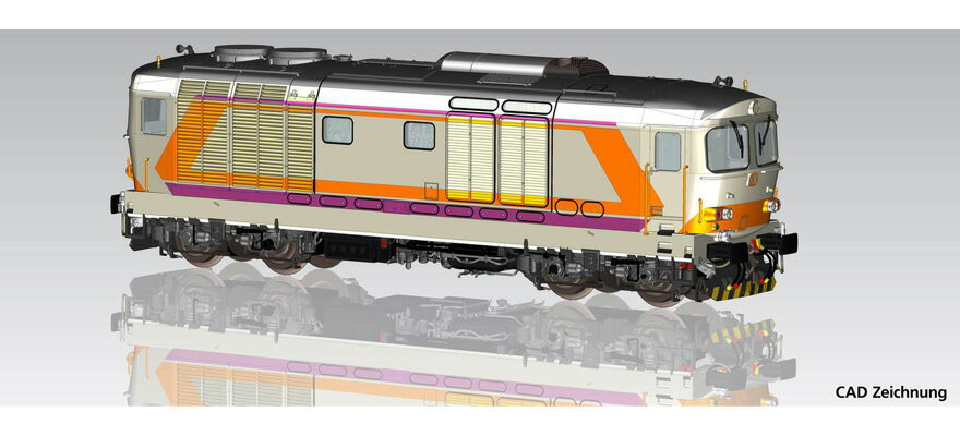 HOゲージ 鉄道模型 Piko ピコ FS Diesel locomotive D 445 Era V sound AC Digital Decoder mfx