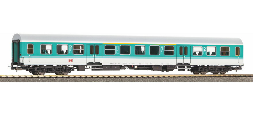 HOゲージ 客車 PIKO ピコ DB AG Halberstadt 1st 2nd class Era V DC Halberstadt center entrance carriage 1st 2nd class of the DB AG Era V