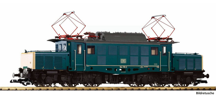 Gゲージ 鉄道模型 電気機関車 PIKO ピコ DB 194 178 Blue Mauritius Era IV Electric locomotive DC