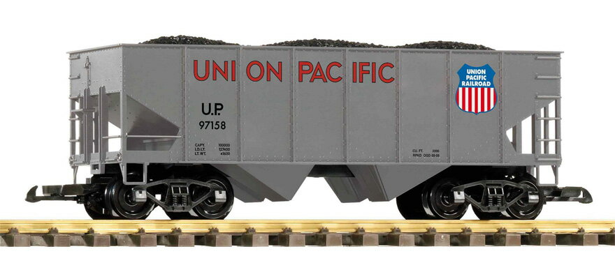 Rakuten - Gゲージ 鉄道模型 ピコ Piko US UP バルク貨車 石炭積載 DC Bulk freight wagon of US UP with a load of coal DC