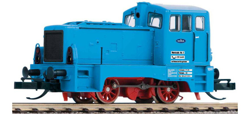 TTゲージ 鉄道模型 Piko ピコ Soda V23 Era V Diesel locomotive V23 of the Soda DC