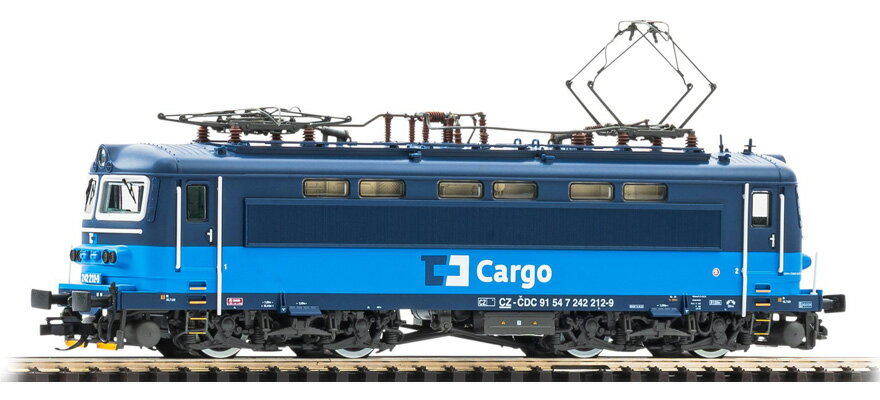TTゲージ 鉄道模型 電気機関車 Piko ピコ CD Cargo Class 242 Era VI DC Electric locomotive class 242 of CD Cargo Era VI DC