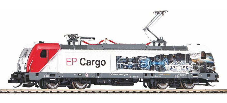 TTゲージ 鉄道模型 Piko ピコ EP Cargo series 187 epoch VI DC Electric locomotive series 187