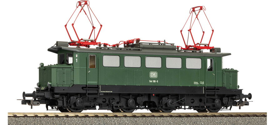 HOゲージ 鉄道模型 電気機関車 Piko ピコ DB 144 188 Era IV with sound DC DCC