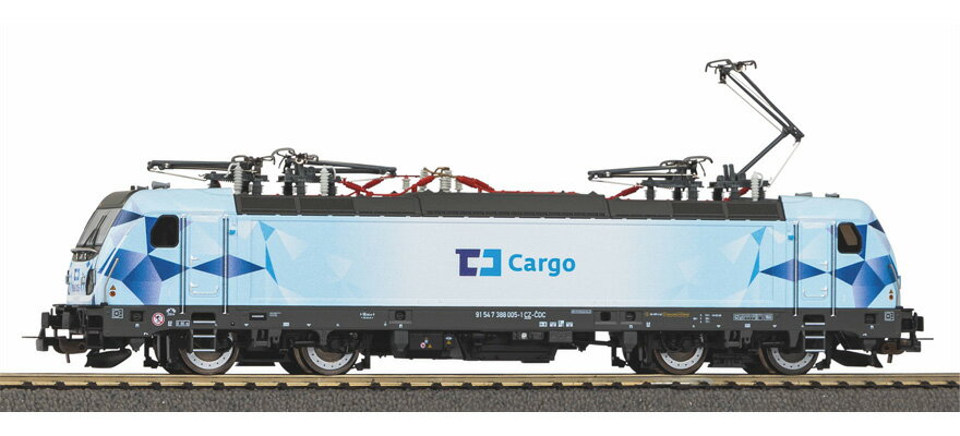 HOゲージ Piko ピコ Electric locomotive BR 388 of the CD Cargo epoch VI sound DC DCC