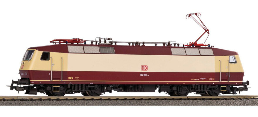 HOゲージ 鉄道模型 電気機関車 Piko ピコ DB AG class 752 Era V Sound DC DCC Electric locomotive class 752 of the DB AG era V with sound DCC