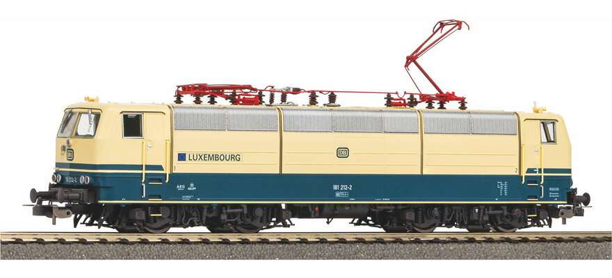 HOゲージ 鉄道模型 Piko ピコ DB BR 181.2 Luxembourg Era IV Electric locomotive BR 181.2 Luxembourg DB DC