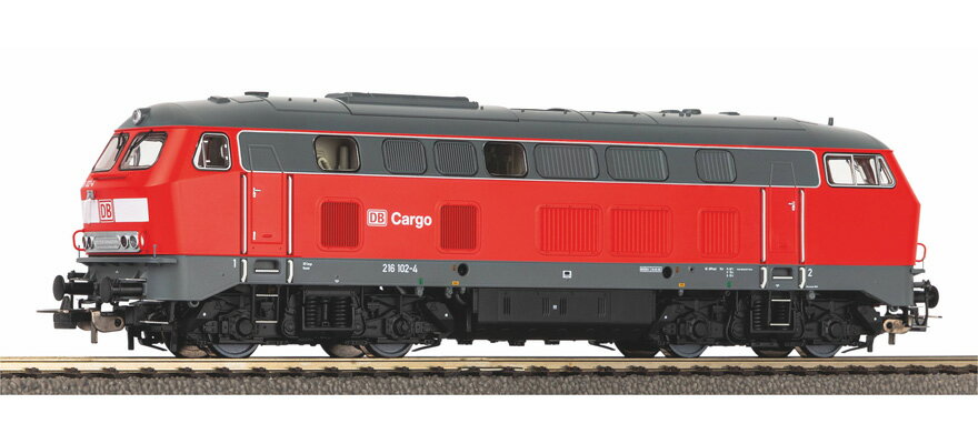 HO������ Ŵƻ�Ϸ� Piko �ԥ� DB Cargo Diesel locomotive BR 216 sound Era V AC Motorola Maerklin Format