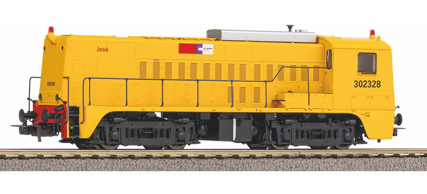 HOゲージ 鉄道模型 Piko Diesel locomotive series 302328 of the Strukton epoch VI DC