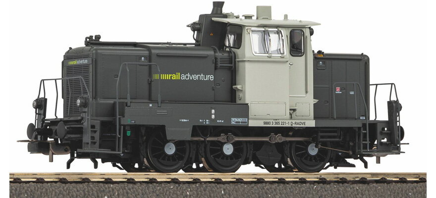 HOゲージ 鉄道模型 Piko ピコ RailAdventure BR 365 Era VI サウンド Diesel locomotive BR 365 RailAdventure AC Motorola Maerklin