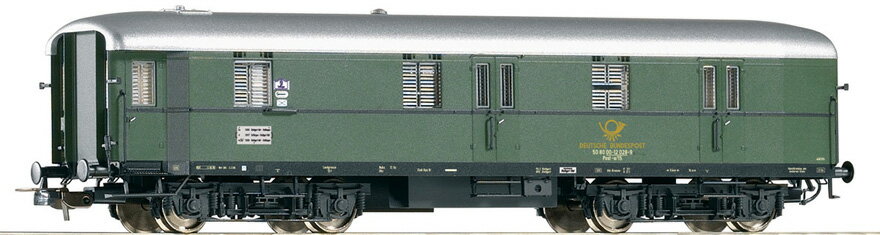 HOゲージ 鉄道模型 Piko ピコ DB Post a 15形 郵便車 Era IV Post car type Post a 15 of the DB DC