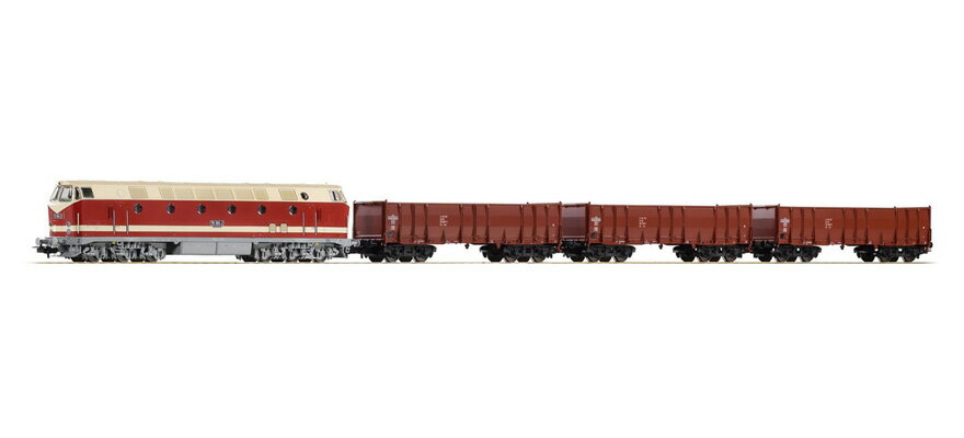 HOゲージ 鉄道模型 スターターセット Piko ピコ DR freight train BR 119 Era IV Starting set DC