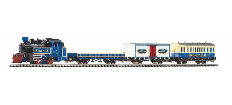 HOゲージ 鉄道模型 Piko ピコ Roncalli R C starter set PIKO A track with ballast DC