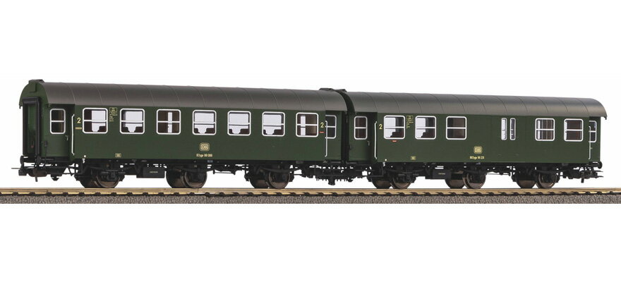 HOゲージ 客車 Piko ピコ DB 改造客車 B3yg + BD3yg 2両セット Era IV Set of 2 conversion cars B3yg + BD3yg DB DC