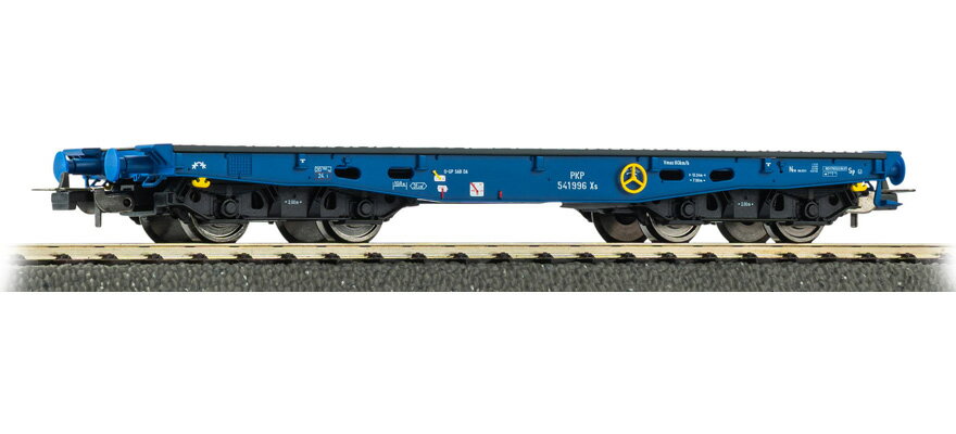 HOゲージ 鉄道模型 Piko ピコ PKP PLK Flat wagon 401Zb Era VI DC