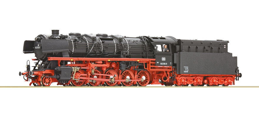 HOゲージ 鉄道模型 Roco ロコ DB Steam locomotive BR 043 Era IV sound Power system DC