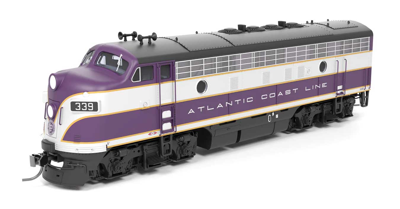 Rakuten - EMD F3形 ディーゼル機関車 A+B(動力なし)セット アトランティック・コースト・ライン #339, 339B サウンド・DCC付 Paragon4 / Broadway Limited HOゲージ 鉄道模型 外国鉄道