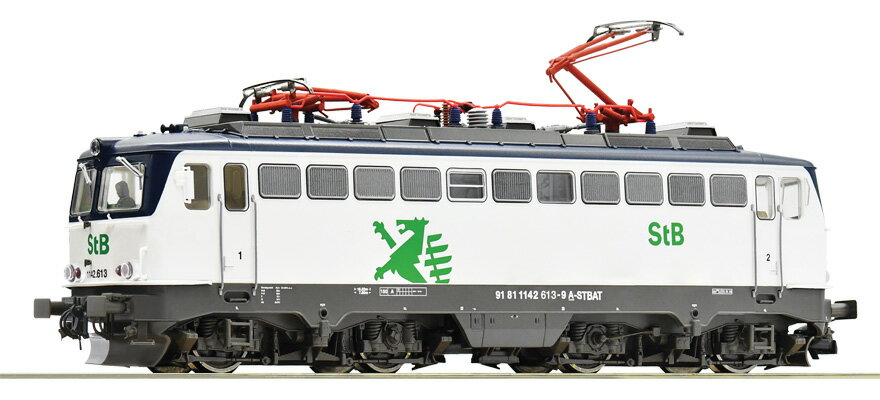 HOゲージ 鉄道模型 Roco ロコ StB 電気機関車 1142 613 9 Era VI with sound DC DCC