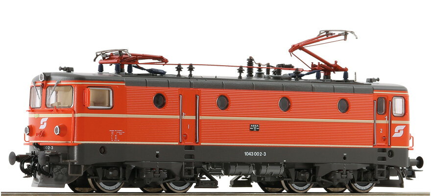 HOゲージ 鉄道模型 電気機関車 Roco ロコ OEBB 1043 002 3 era V sound DC Digital Decoder DCC