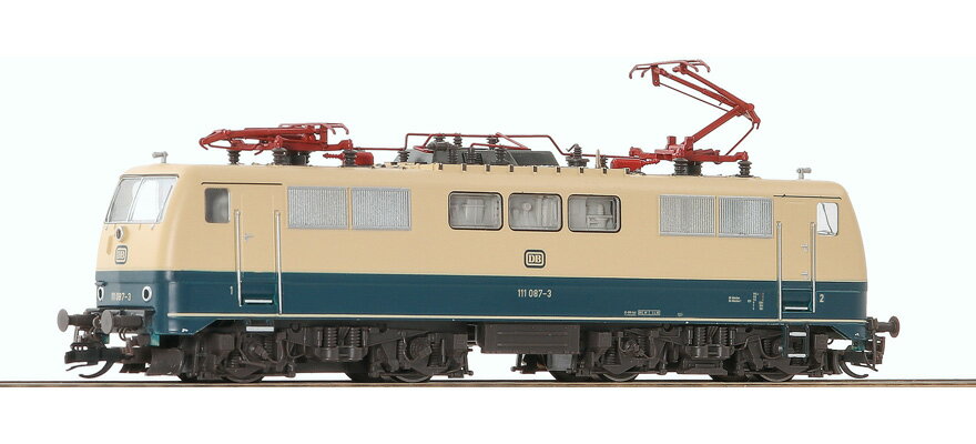 TTゲージ 鉄道模型 Roco ロコ DB Electric locomotive series 111 087 3 era IV DC