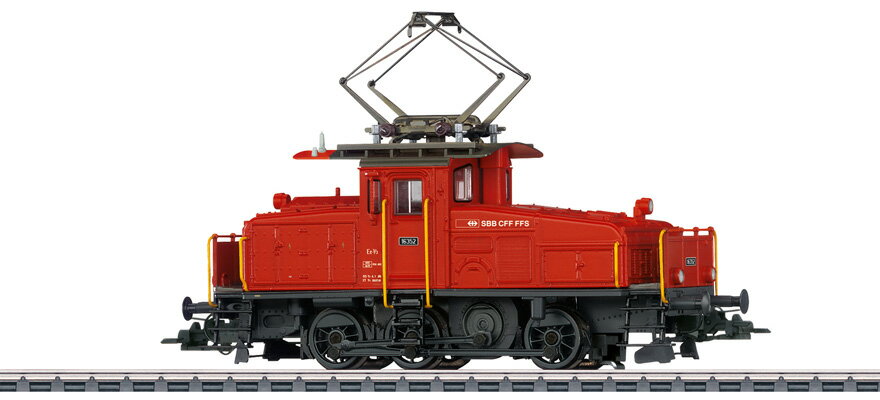 HOゲージ 鉄道模型 電気機関車 Trix トリックス SBB Shunting locomotive Ee 3/3 Era V-VI DC mfx