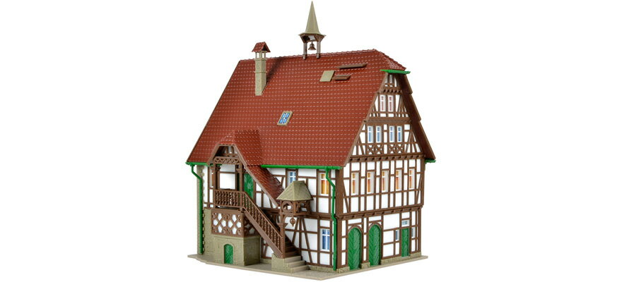 HOゲージ 鉄道模型 Vollmer フォルマー コッヘンドルフ町役場 Kochendorf Town Hall