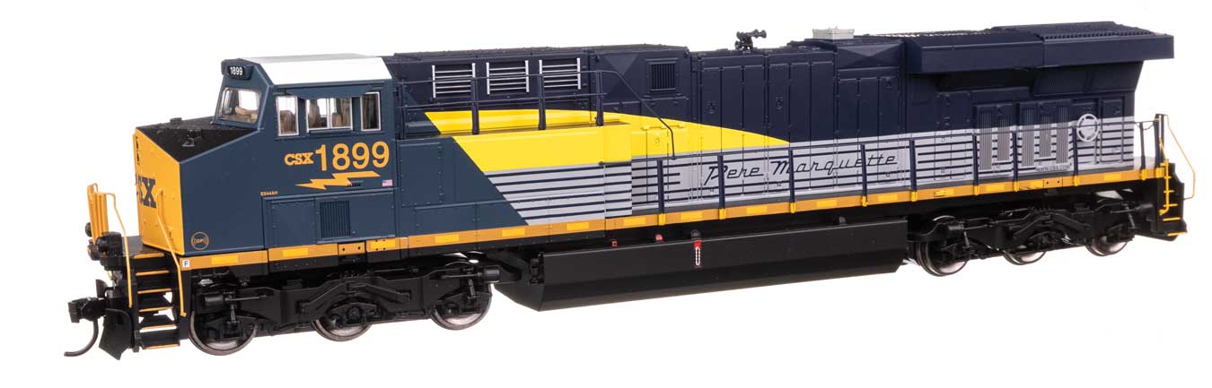 Model Railroad - CSX GE ES44AC エボリューション・シリーズ GEVO ディーゼル機関車 #1899 (Pere Marquette ヘリテージ塗装) スタンダードDC / Walthers HOゲージ 鉄道模型 外国鉄道