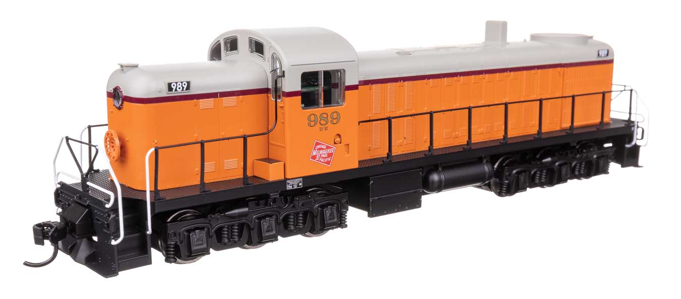 アルコ RSC-2 ディーゼル機関車 ミルウォーキー鉄道 #989 スタンダードDC / Walthers HOゲージ 鉄道模型 外国鉄道
