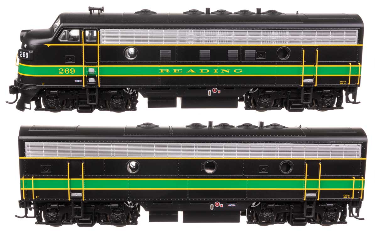 Rakuten - EMD F7 A-Bユニットセット レディング鉄道 #269A/269B ディーゼル機関車 スタンダードDC / Walthers HOゲージ 鉄道模型 外国鉄道