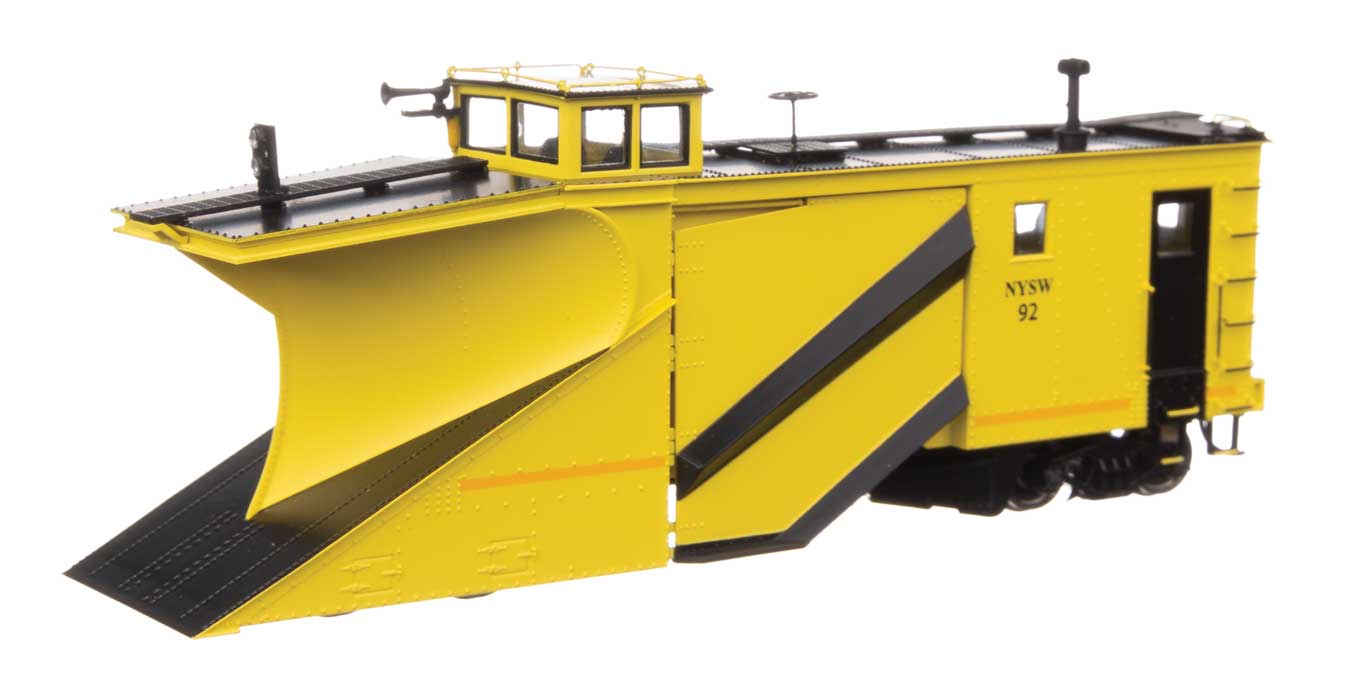 ニューヨーク・サスケハナ＆ウェスタン鉄道 ラッセル除雪車 #92 完成品 / Walthers HOゲージ 鉄道模型 外国鉄道