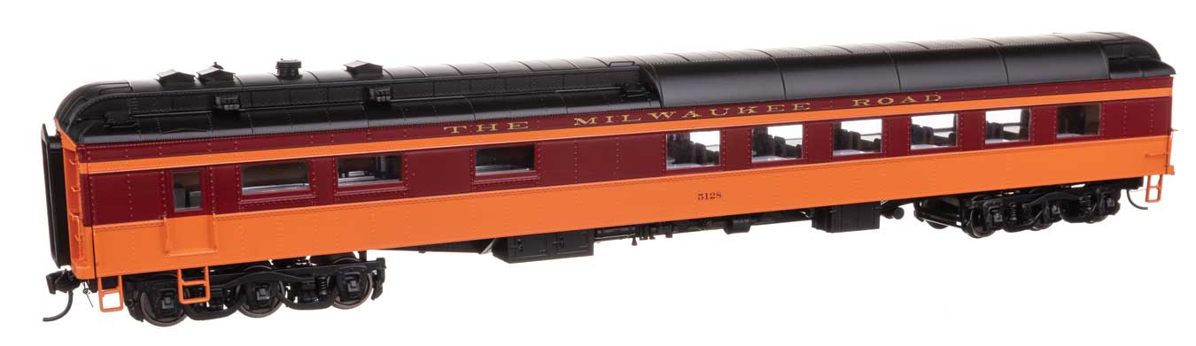 ミルウォーキー鉄道 82' プルマン製 ヘビーウェイト 36座席 食堂車 完成品 #5128 / Walthers HOゲージ 鉄道模型 外国鉄道