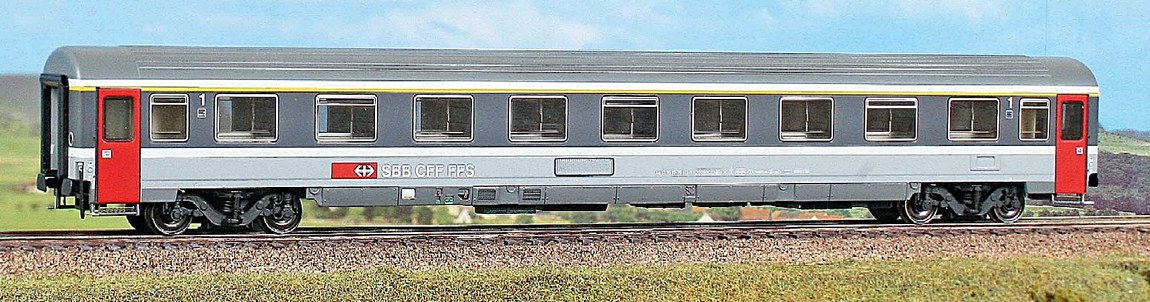 HOゲージ 鉄道模型 客車 ACME アクメ SBB Eurofima-Wagen gray Era V DC Type Z