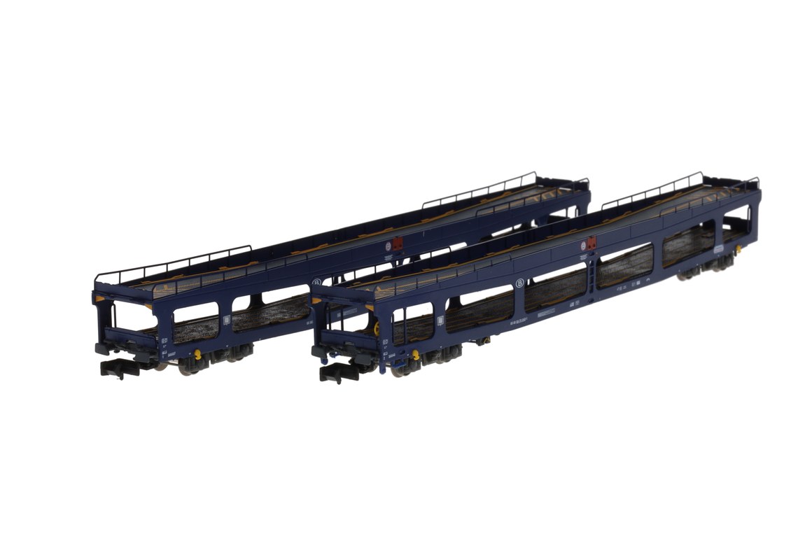 Nゲージ 鉄道模型 貨車 Arnold アーノルド SNCB 車両輸送貨車 2pcs Era IV-V DC