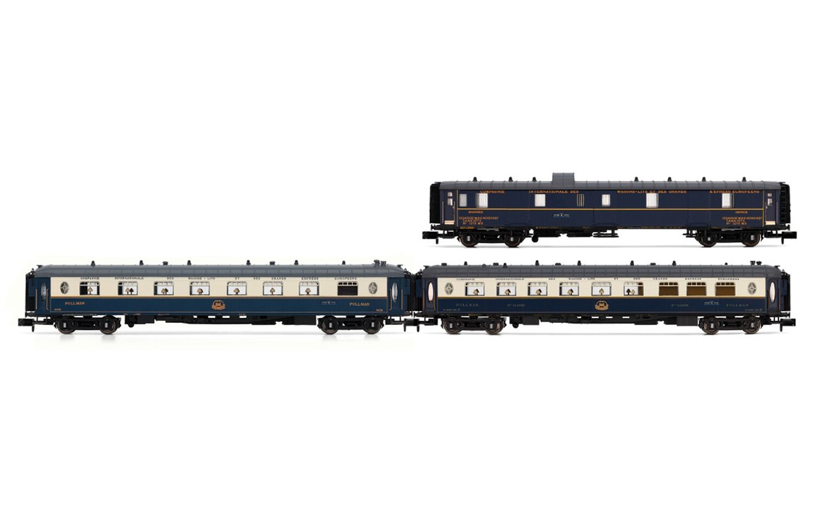 Nゲージ 鉄道模型 客車 Arnold アーノルド CIWL Etoile du Nord 3両セット Era II DC Passenger car set 3pcs