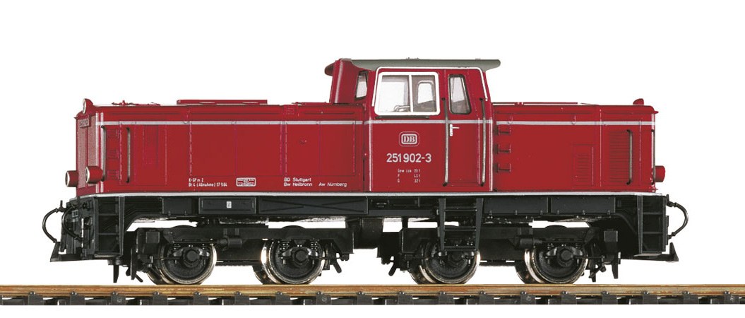 H0e 鉄道模型 ディーゼル機関車 Bemo ベモ DB BR251 901 Era IV DC Diesel Locomotive red