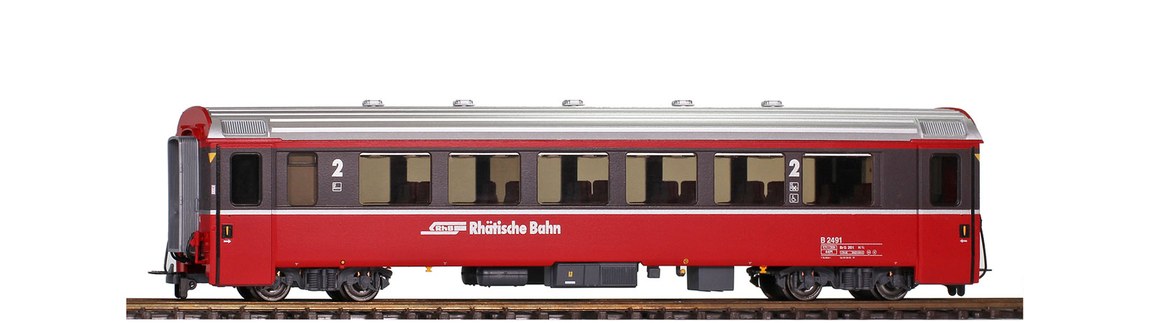 HOゲージ 鉄道模型 客車 Bemo ベモ RhB B2492 Era IV V VI DC Bernina Express
