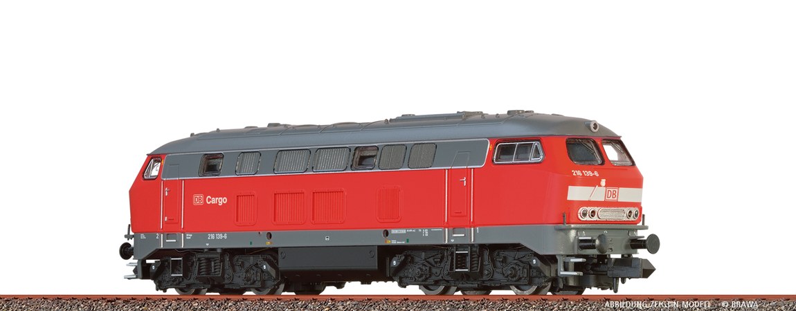 HOゲージ 鉄道模型 ディーゼル機関車 Brawa ブラワ DBCargo BR216 Era V DC DBCargo Diesellok BR216