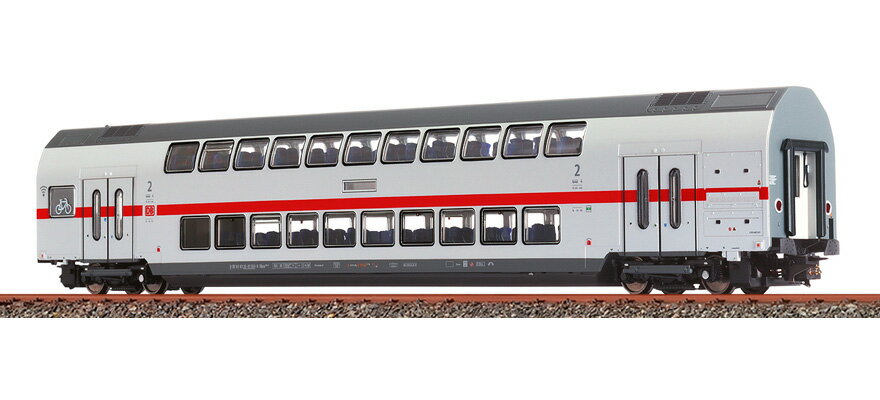 Rakuten - HOゲージ 鉄道模型 Brawa TWINDEXX Vario IC2 中間車 DB AG 2等車 Era VI DC