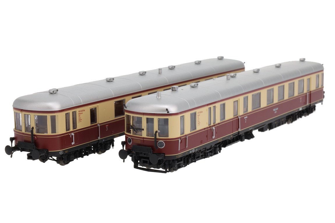 HOゲージ 鉄道模型 気動車 Brawa ブラワ DRG VT137 with Coach Era II DC Basic+