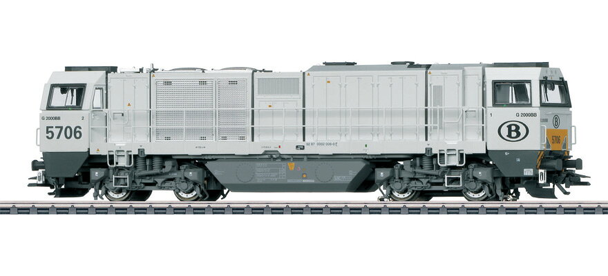 HOゲージ 鉄道模型 Marklin/メルクリン SNCB G 2000 ディーゼル機関車 Sound mfx AC